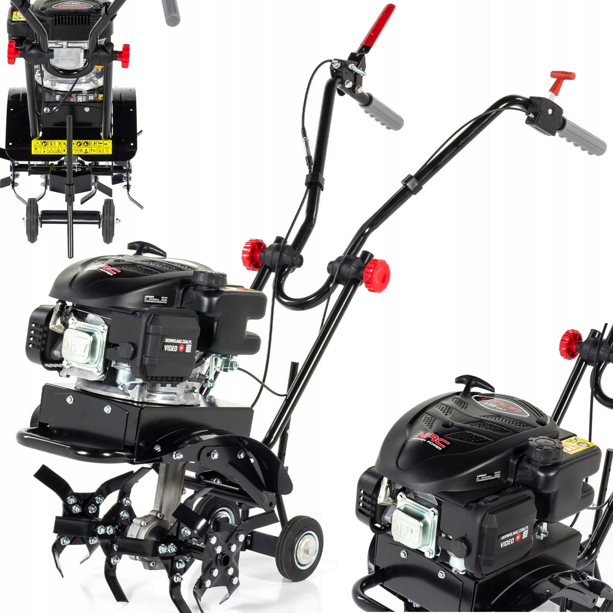 Rotavátor NAC 38 cm 2400 W 3,26 HP